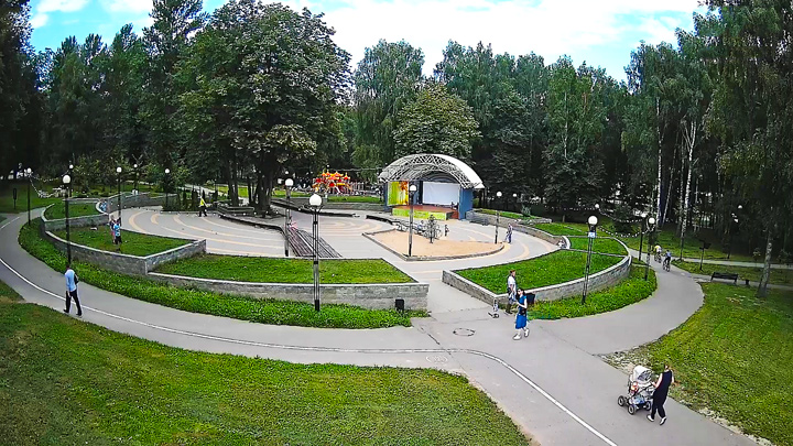 Онлайн веб-камера в городском парке «Сестрорецкий», Клин